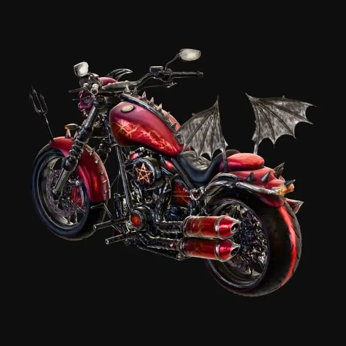 3D model for Hellfire Rider