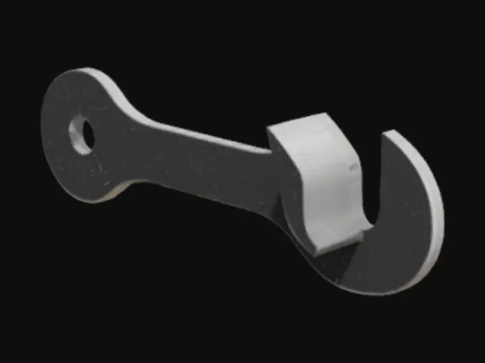 3D model for Mechanical Component Blueprint