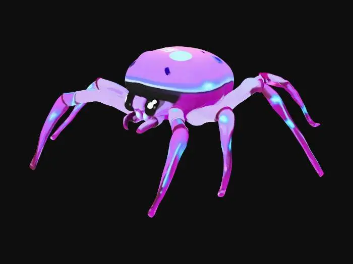 3D model for паук сквозь пространстов