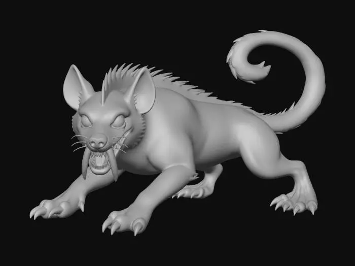3D model for African Kaiju