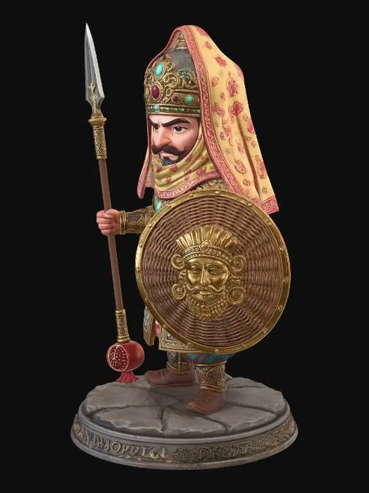 3D model for Persian Immortal