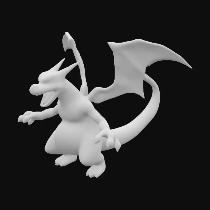 3D model for Charizard in Action