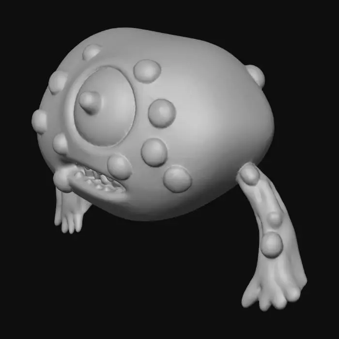 3D model for Blob Monster