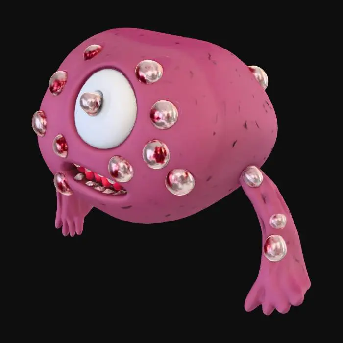3D model for Blob Monster