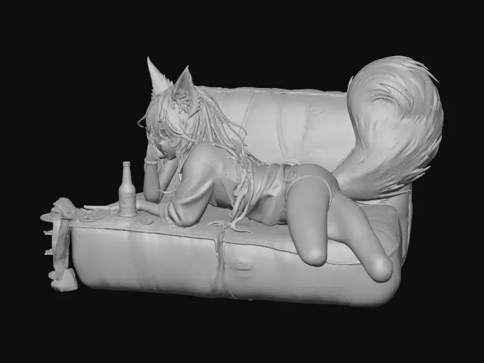 3D model for Fox Lounge
