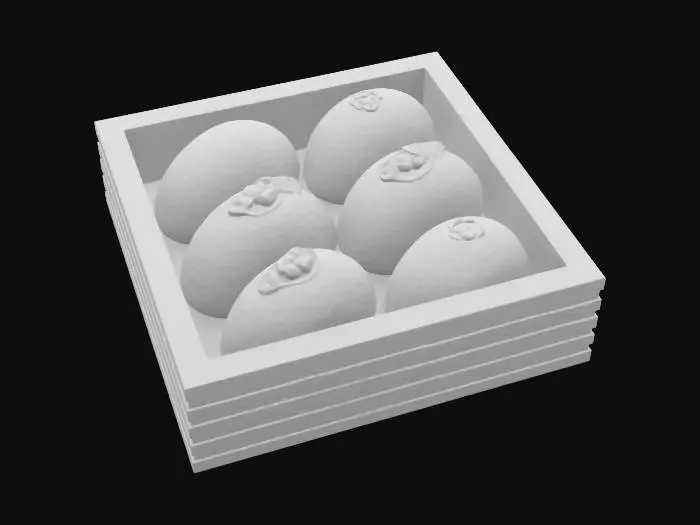 3D model for [Japan] Bento Sushi Box, #AroundTheWorld#
