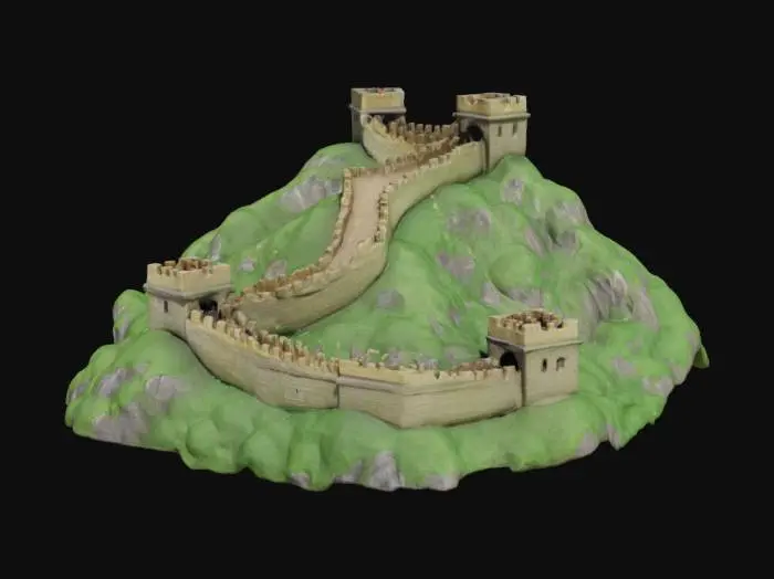 3D model for [Beijing] , #AroundTheWorld#, the great wall