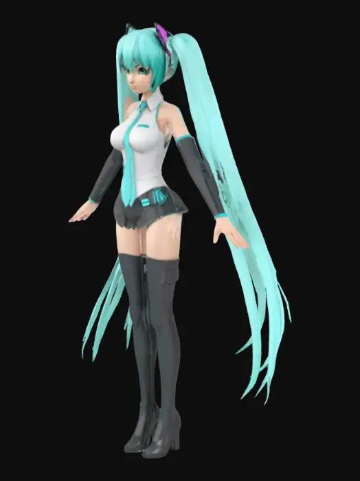 3D model for 初音ミク