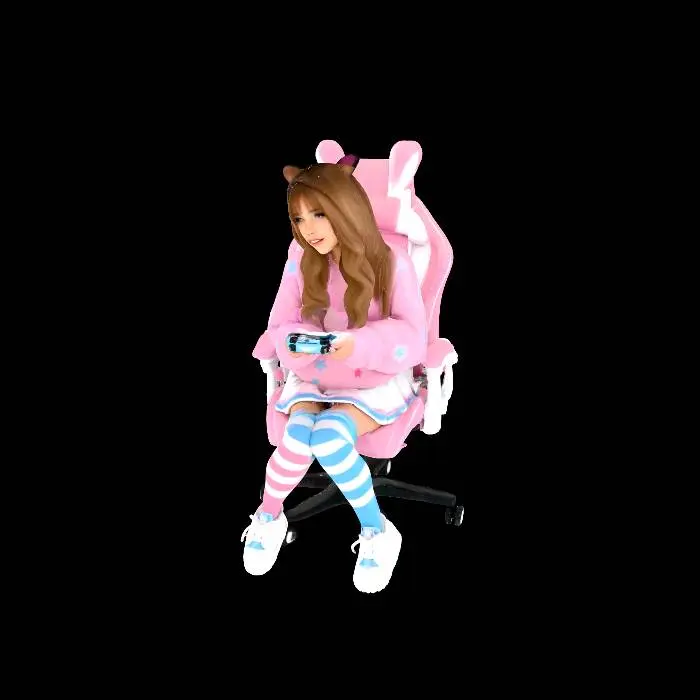 3D model for Pastel Kitty Gamer