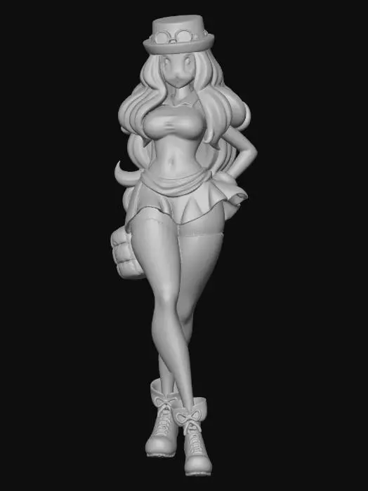 3D model for Pink Hat Fashionista