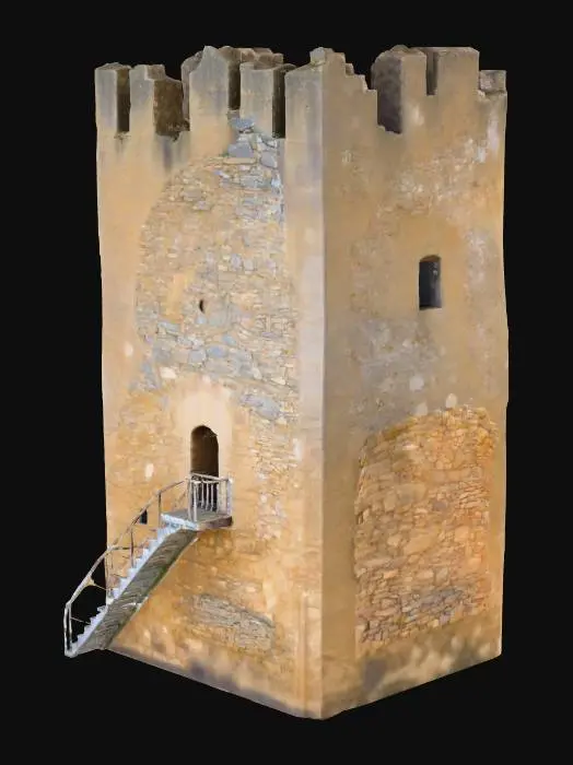 3D model for Ancient Stone Tower