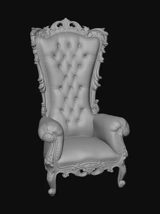 3D model for Regal Ivory Throne