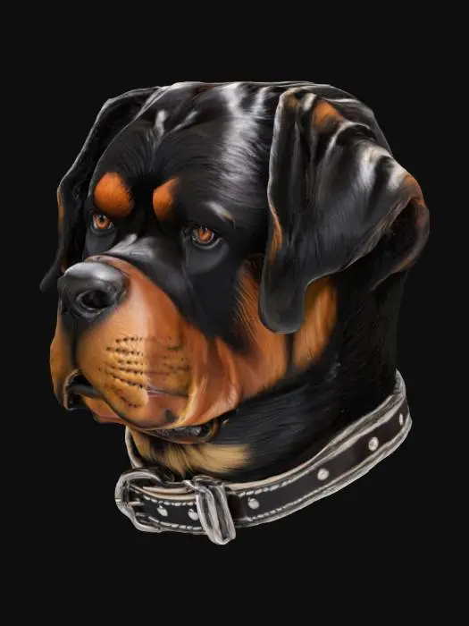 3D model for Regal Rottweiler
