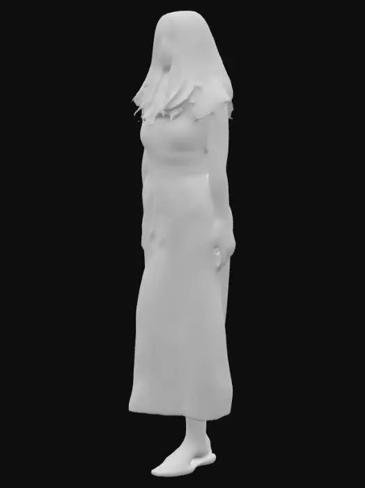 3D model for ein wandbild im stil von boho linien kunst