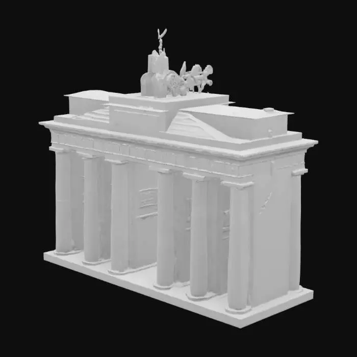 3D model for Brandenburg Gate Model