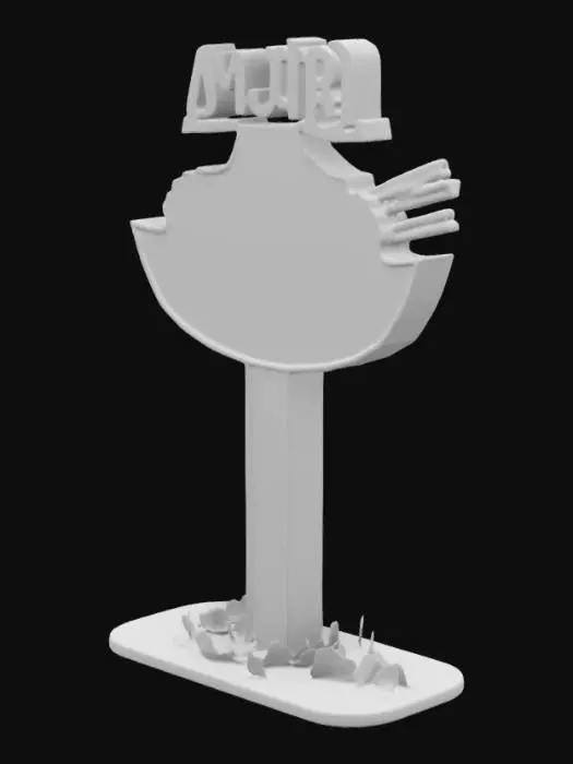 3D model for Noodle Bowl Sign