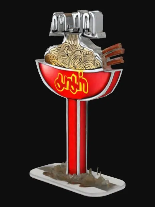 3D model for Noodle Bowl Sign