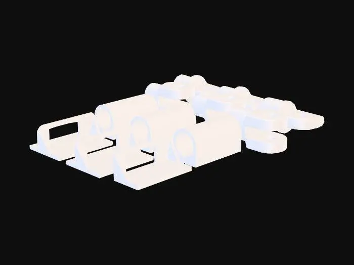 3D model for SSP_1 in and 1.25 elbow 3pcs