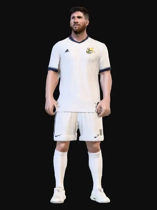 3D model for Lionel Messi