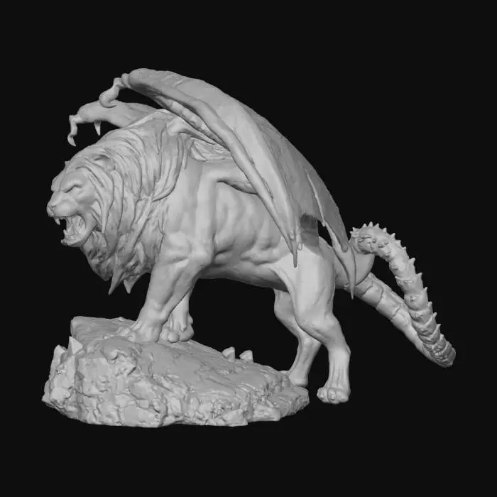 3D model for Manticore's Roar