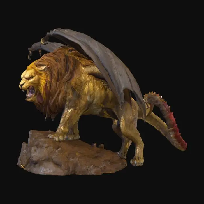 3D model for Manticore's Roar
