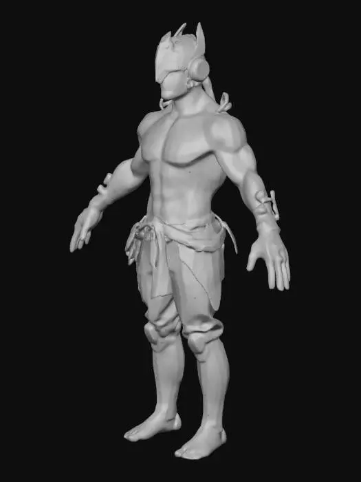 3D model for Cybernetic Guardian