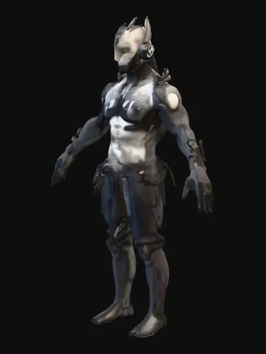 3D model for Cybernetic Guardian
