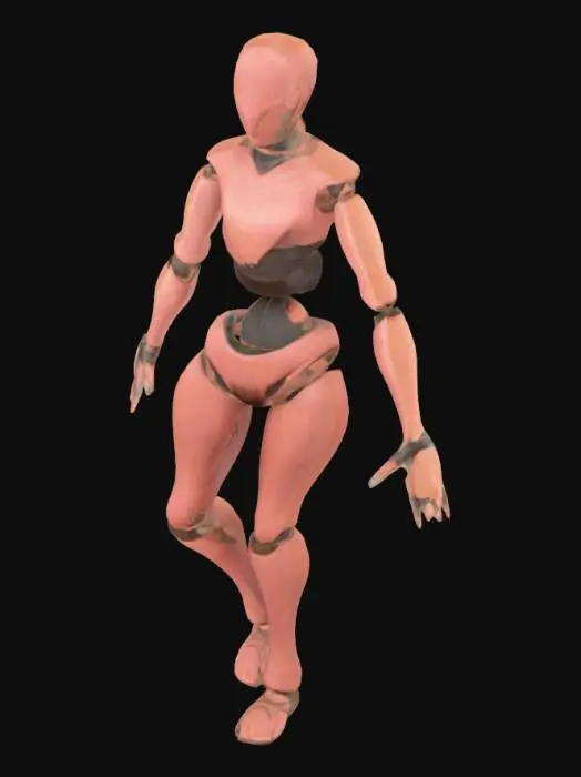 3D model for Mannequin Pose
