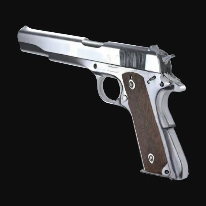 3D model for Handgun Silhouette