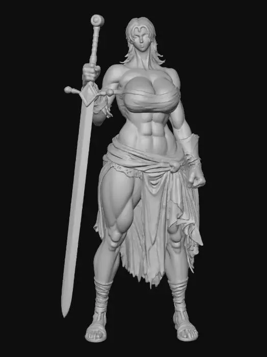 3D model for Warrior Majesty