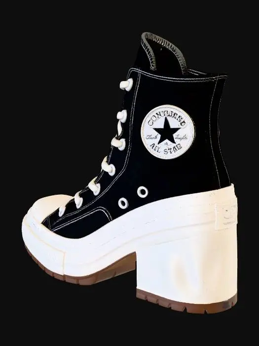 3D model for Converse Women's Chuck 70 Deluxe Heel High-Top Shoes