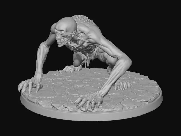 3D model for Cracked Earth Stalker