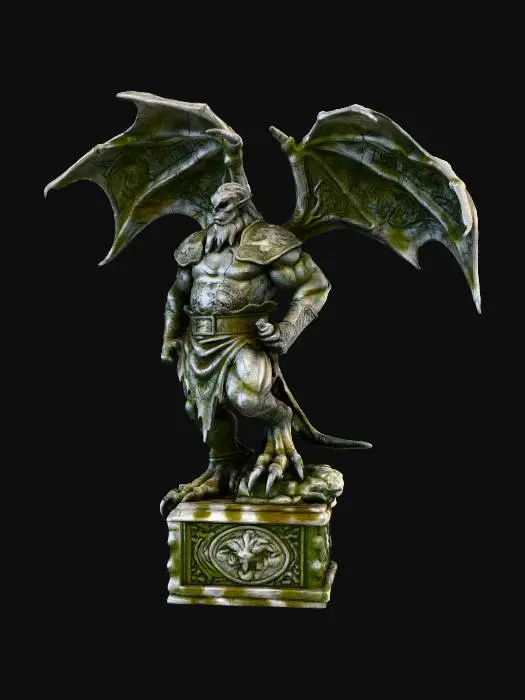 3D model for gargoyle god
