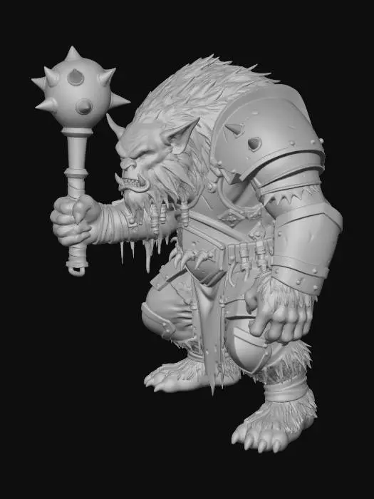3D model for Bugbear Captain
