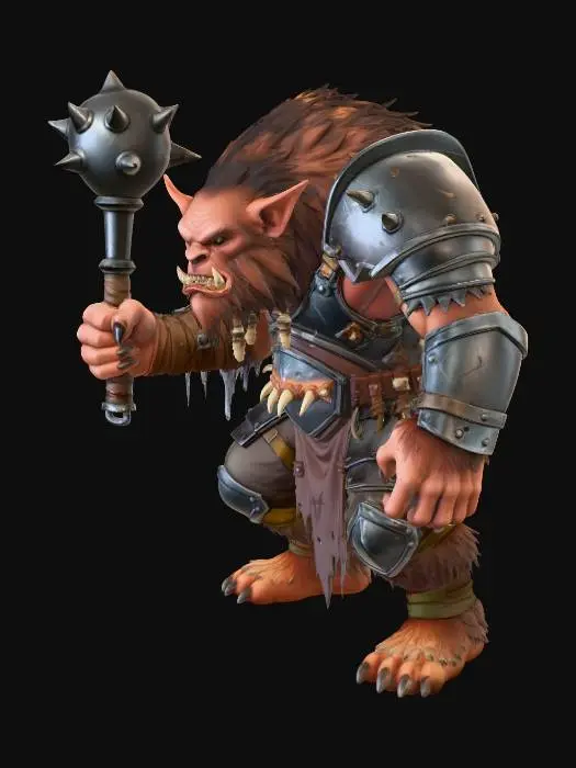 3D model for Bugbear Captain
