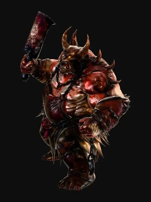 3D model for Demonic Butcher