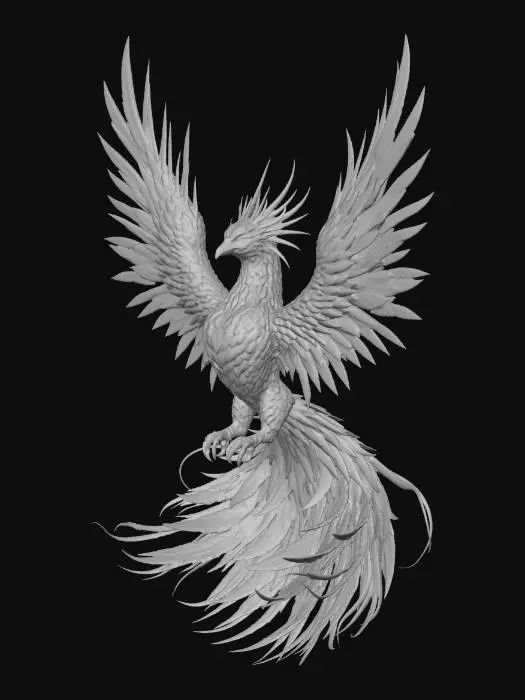 3D model for Frostfire Phoenix