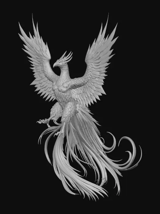 3D model for Rebirth of the Phoenix