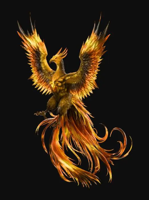 3D model for Rebirth of the Phoenix