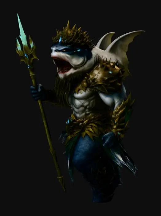 3D model for Triton Fury