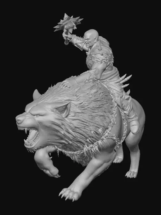 3D model for Warlord Rampage