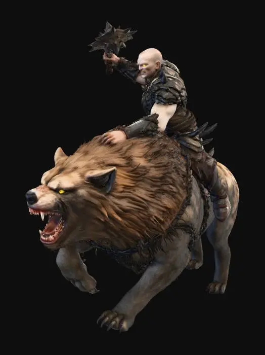 3D model for Warlord Rampage