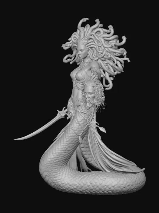 3D model for Medusa's Triumph