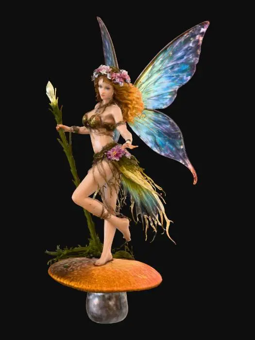 3D model for Enchanted Forest Fairy