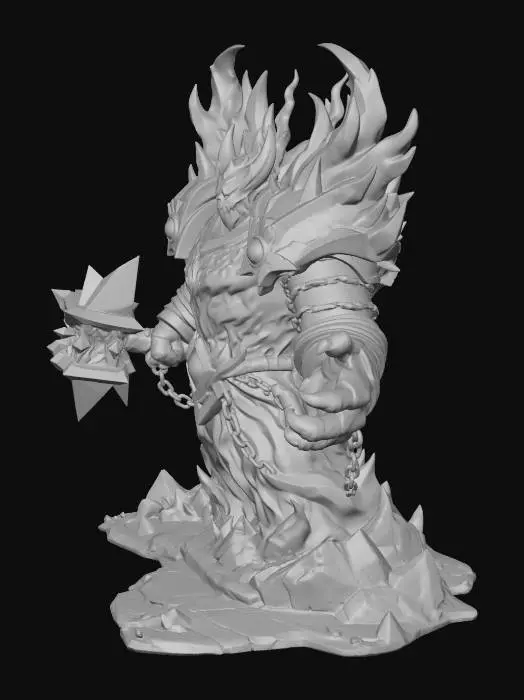 3D model for Inferno Titan Unleashed