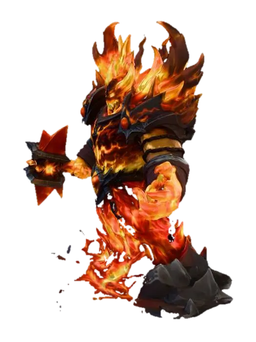 Inferno Titan Unleashed - Worldofwarcraft 3D model, vytvořený pomocí AI