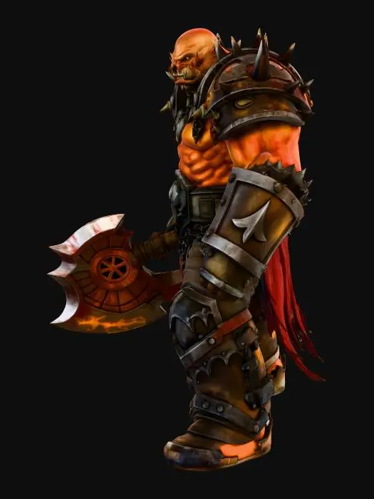 3D model for Garrosh Hellscream