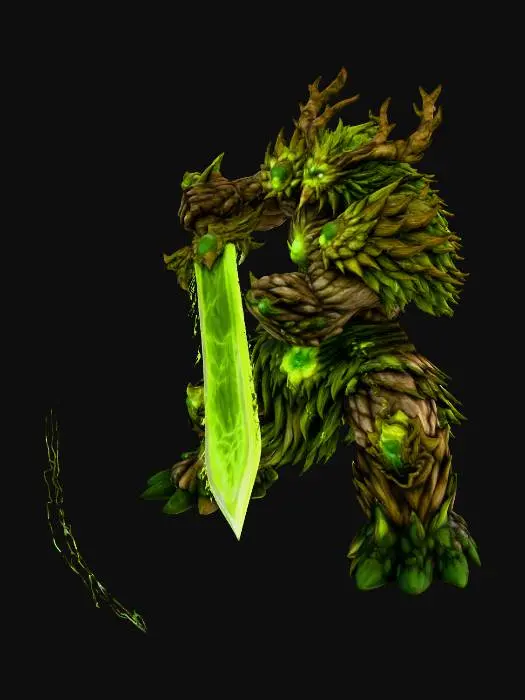 3D model for Guardian of the Enchanted Forest