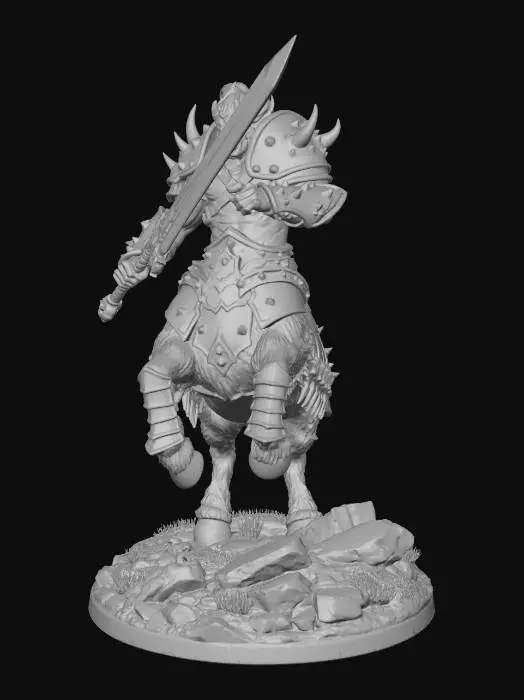 3D model for Orc Centaur Warrior