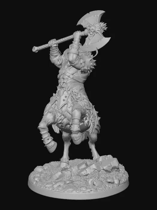 3D model for Centaur Warlord